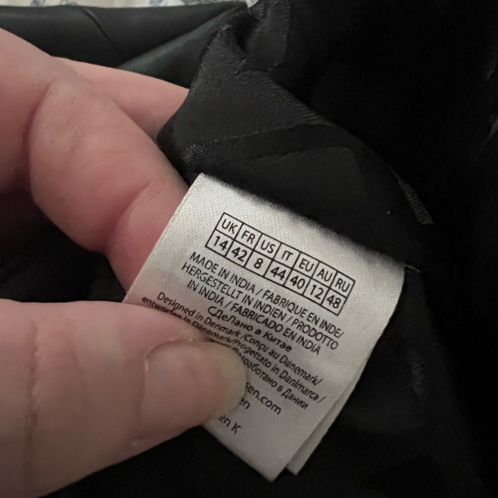 REMAIN BIRGER CHRISTENSEN
Black Straight Leather Pants - Picture 8 of 11